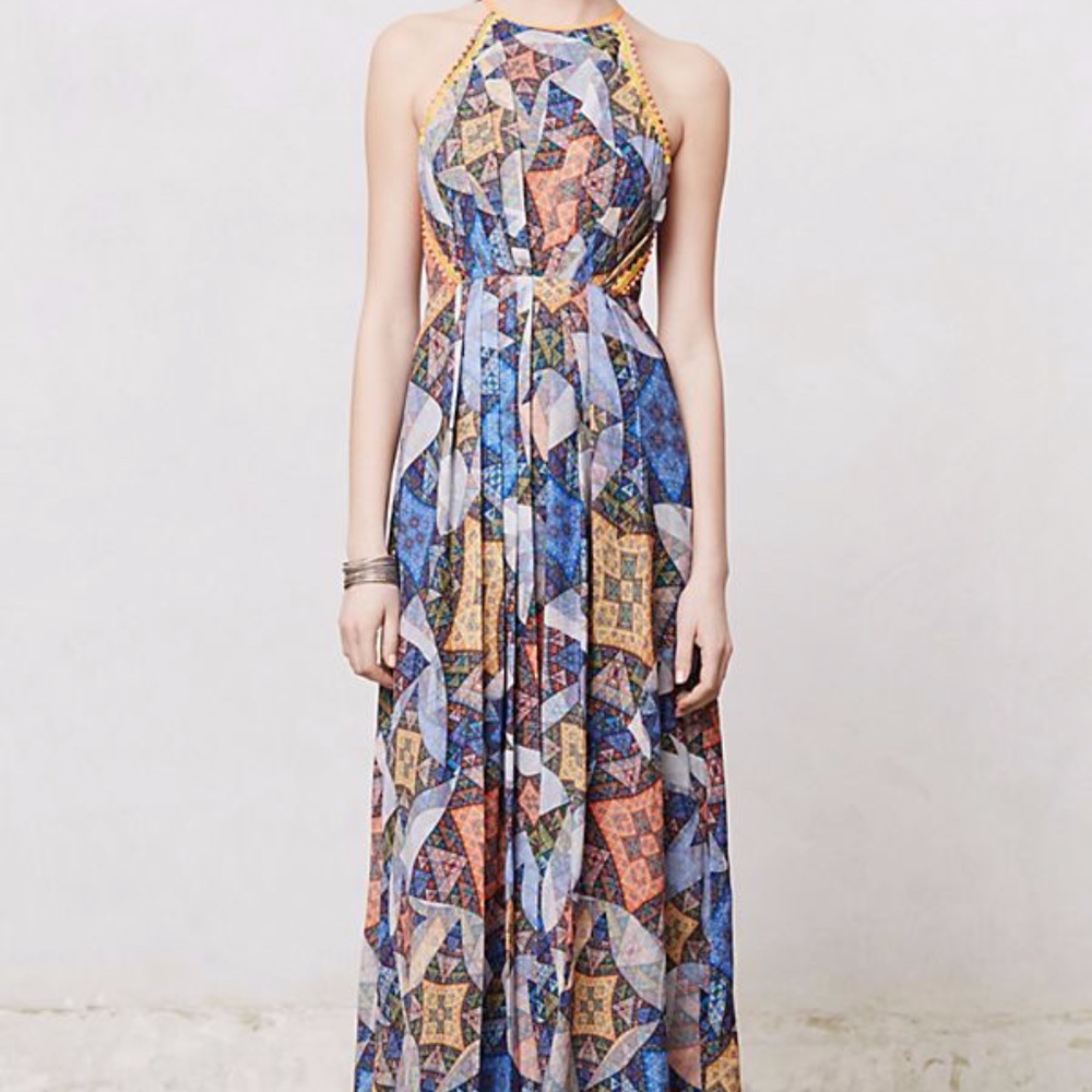 Anthropologie Wanna Gill Condesa Maxi Dress
